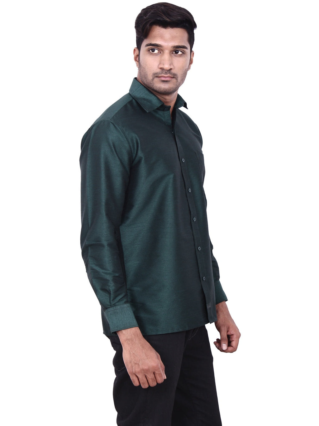 NEW GREEN DESIGNER SHIRT