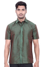NEW GREEN DESIGNER SHIRT