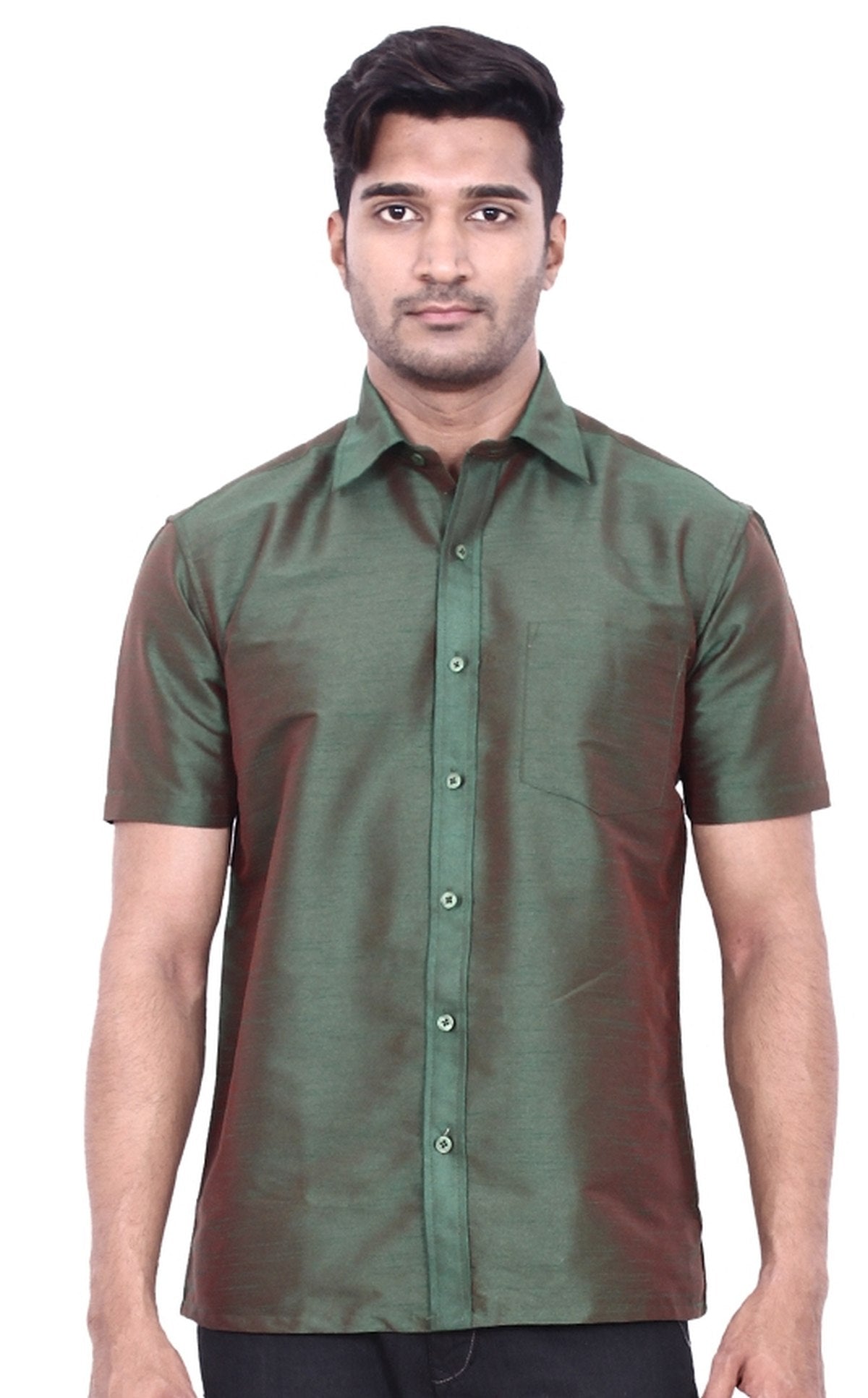 NEW GREEN DESIGNER SHIRT