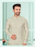 Traditional Kurta Pyjama With Jacket