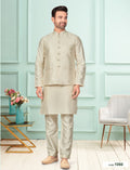 Traditional Kurta Pyjama With Jacket