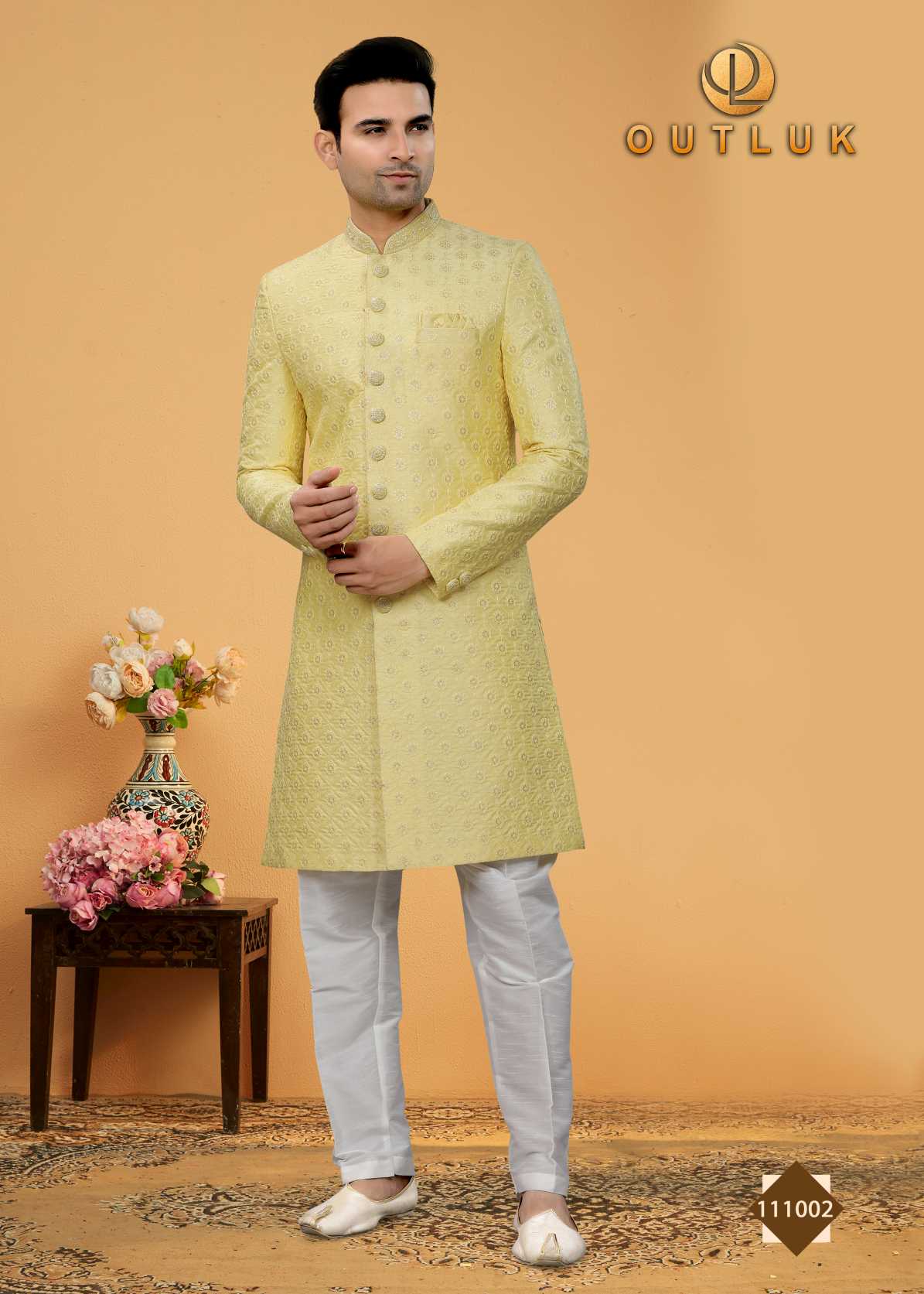 latest Indo Westren Ethnic Wedding Sherwani's