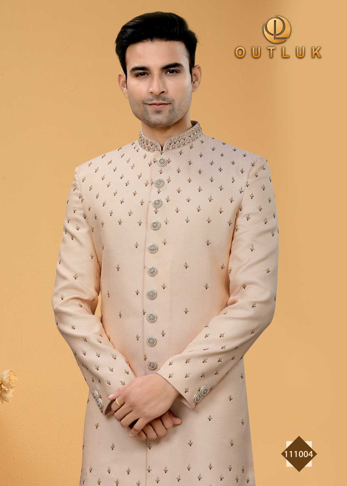 latest Indo Westren Ethnic Wedding Sherwani's
