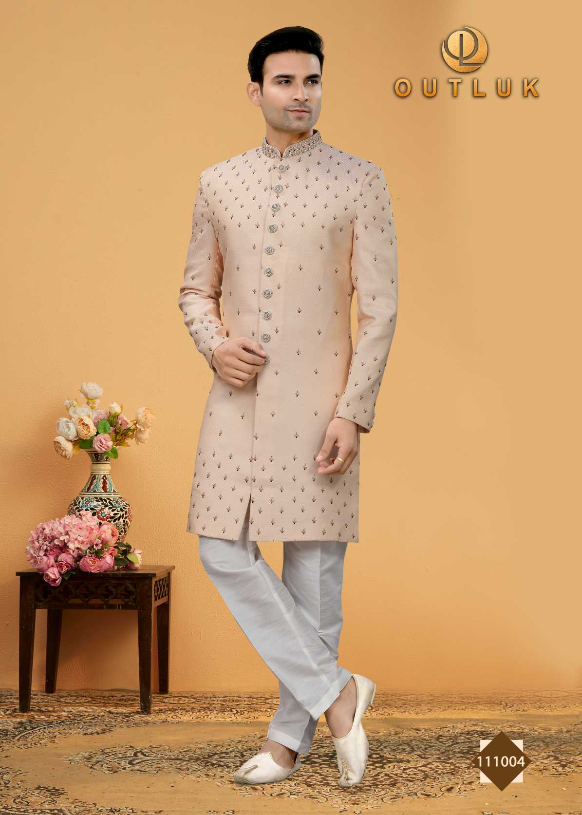 latest Indo Westren Ethnic Wedding Sherwani's