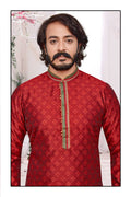 Indowestren Semi Cotton Kurta Pyjama