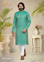 Indowestren Semi Cotton Kurta Pyjama