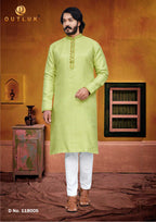 Indowestren Semi Cotton Kurta Pyjama