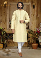 Indowestren Semi Cotton Kurta Pyjama