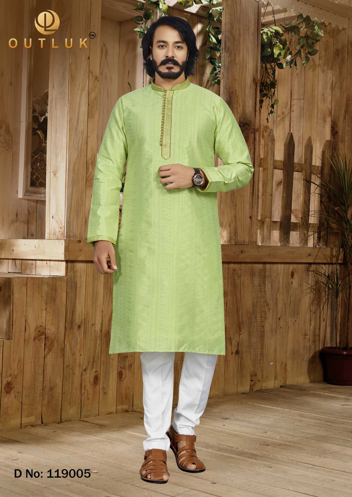 Indowestren Semi Cotton Kurta Pyjama