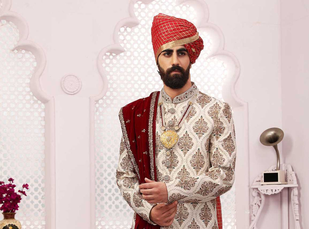 Latest Jodhpuri Design Traditional Sherwani