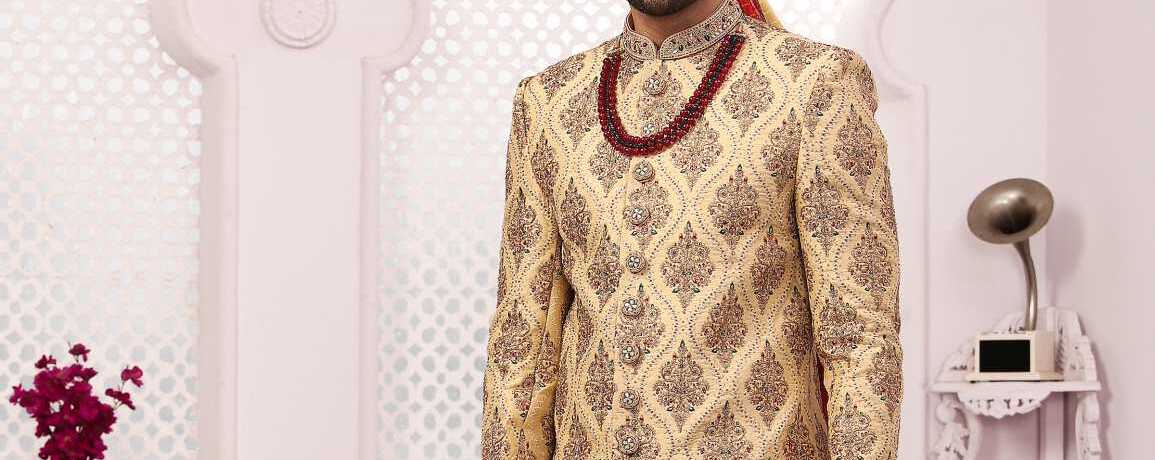 Latest Jodhpuri Design Traditional Sherwani