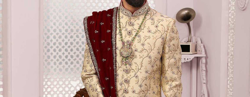Latest Jodhpuri Design Traditional Sherwani