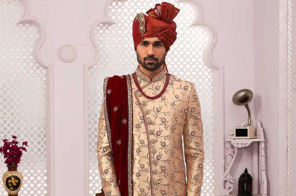 Latest Jodhpuri Design Traditional Sherwani