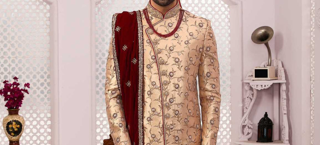 Latest Jodhpuri Design Traditional Sherwani