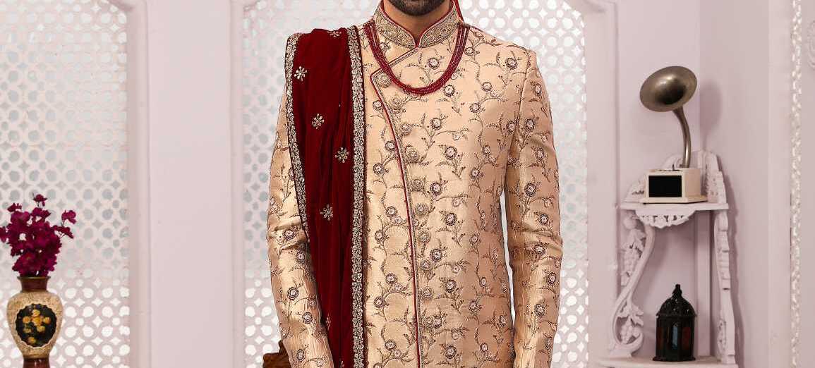 Latest Jodhpuri Design Traditional Sherwani