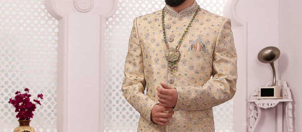 Latest Jodhpuri Design Traditional Sherwani