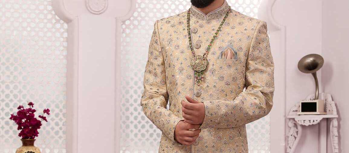 Latest Jodhpuri Design Traditional Sherwani