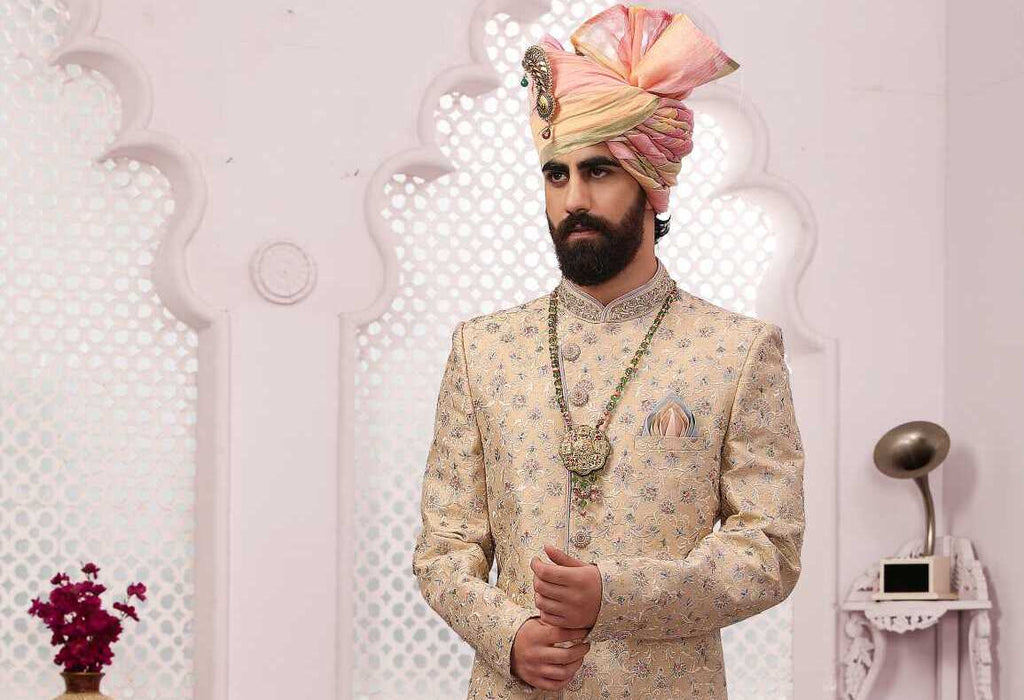 Latest Jodhpuri Design Traditional Sherwani