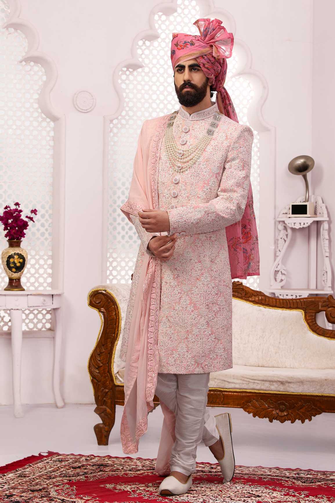 Latest Jodhpuri Design Traditional Sherwani