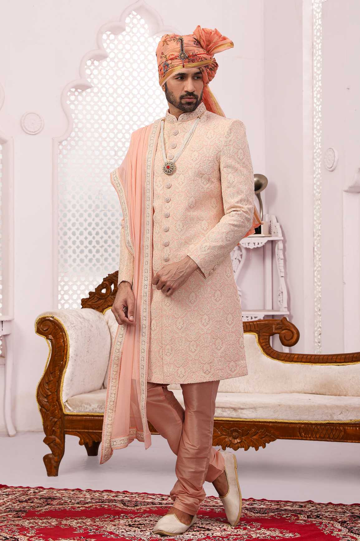 Latest Jodhpuri Design Traditional Sherwani