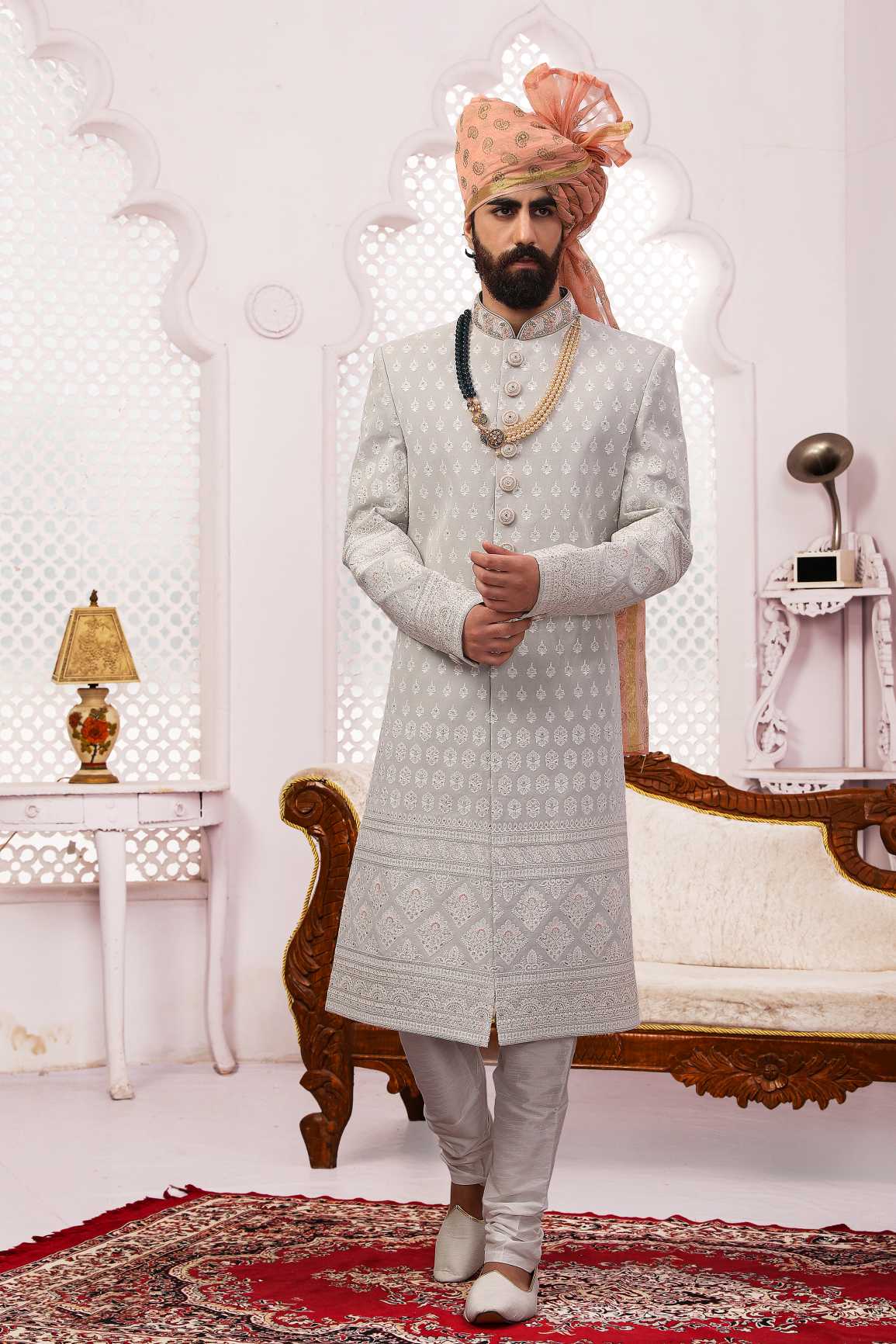 Latest Jodhpuri Design Traditional Sherwani