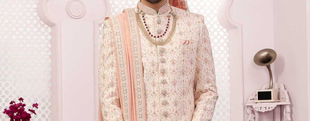 Latest Jodhpuri Design Traditional Sherwani