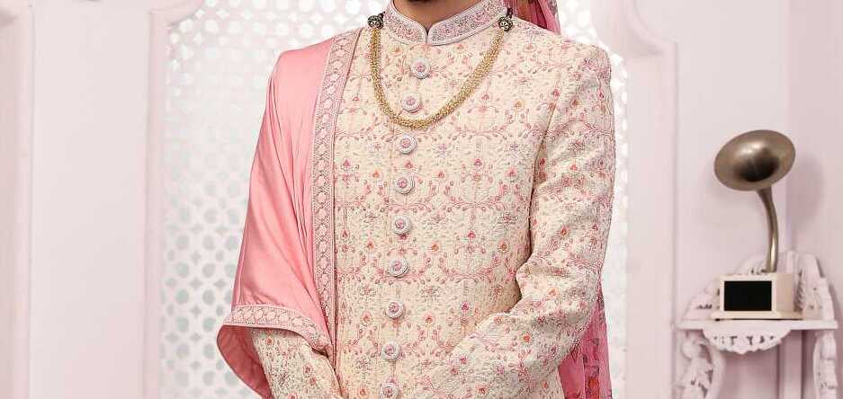 Latest Jodhpuri Design Traditional Sherwani
