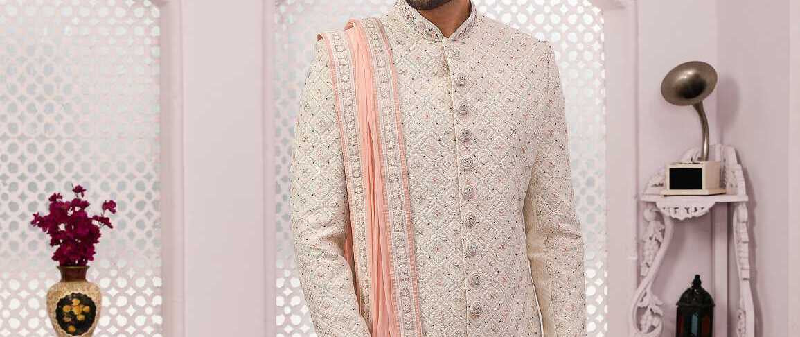 Latest Jodhpuri Design Traditional Sherwani