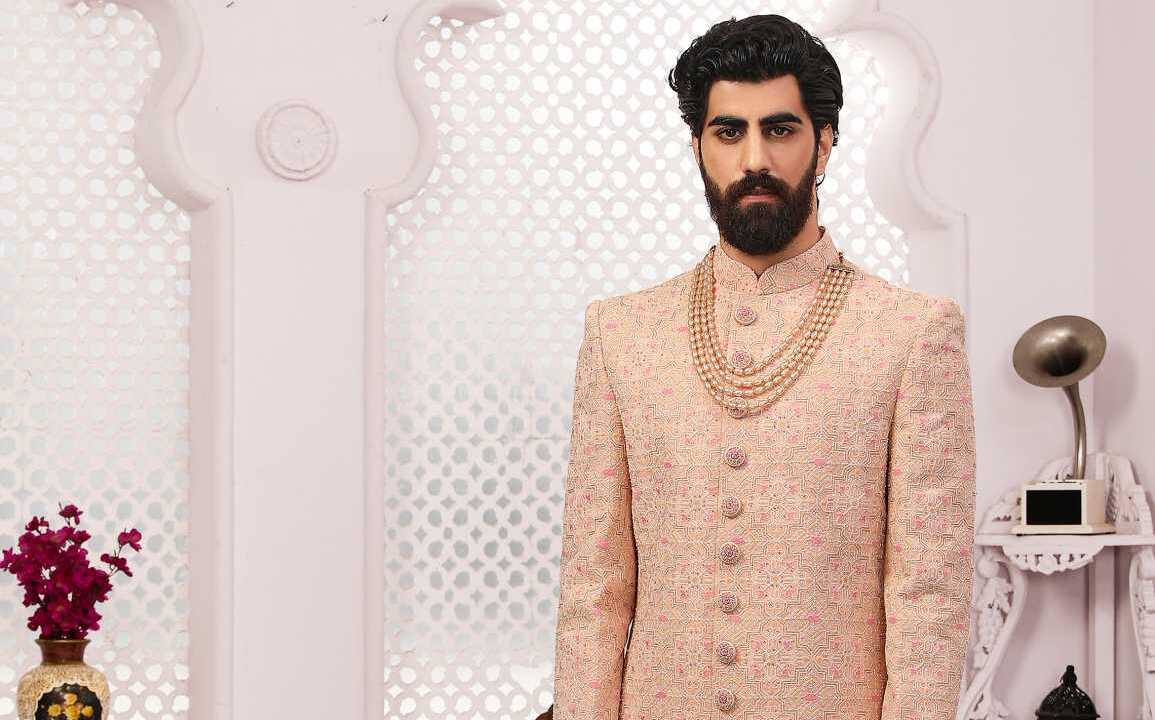 Latest Jodhpuri Design Traditional Sherwani