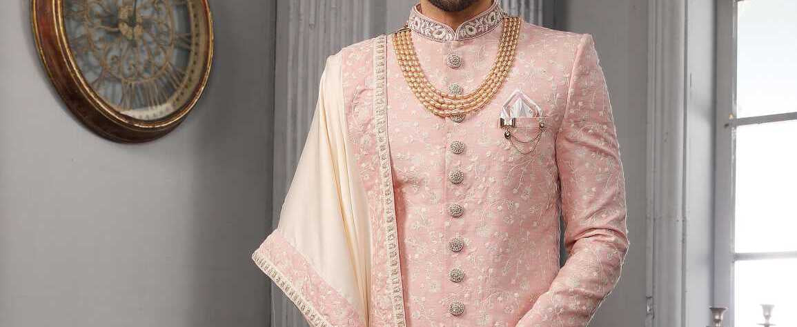 Latest Jodhpuri Design Traditional Sherwani