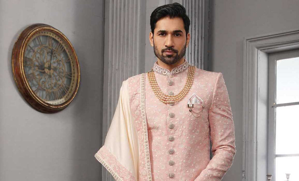 Latest Jodhpuri Design Traditional Sherwani