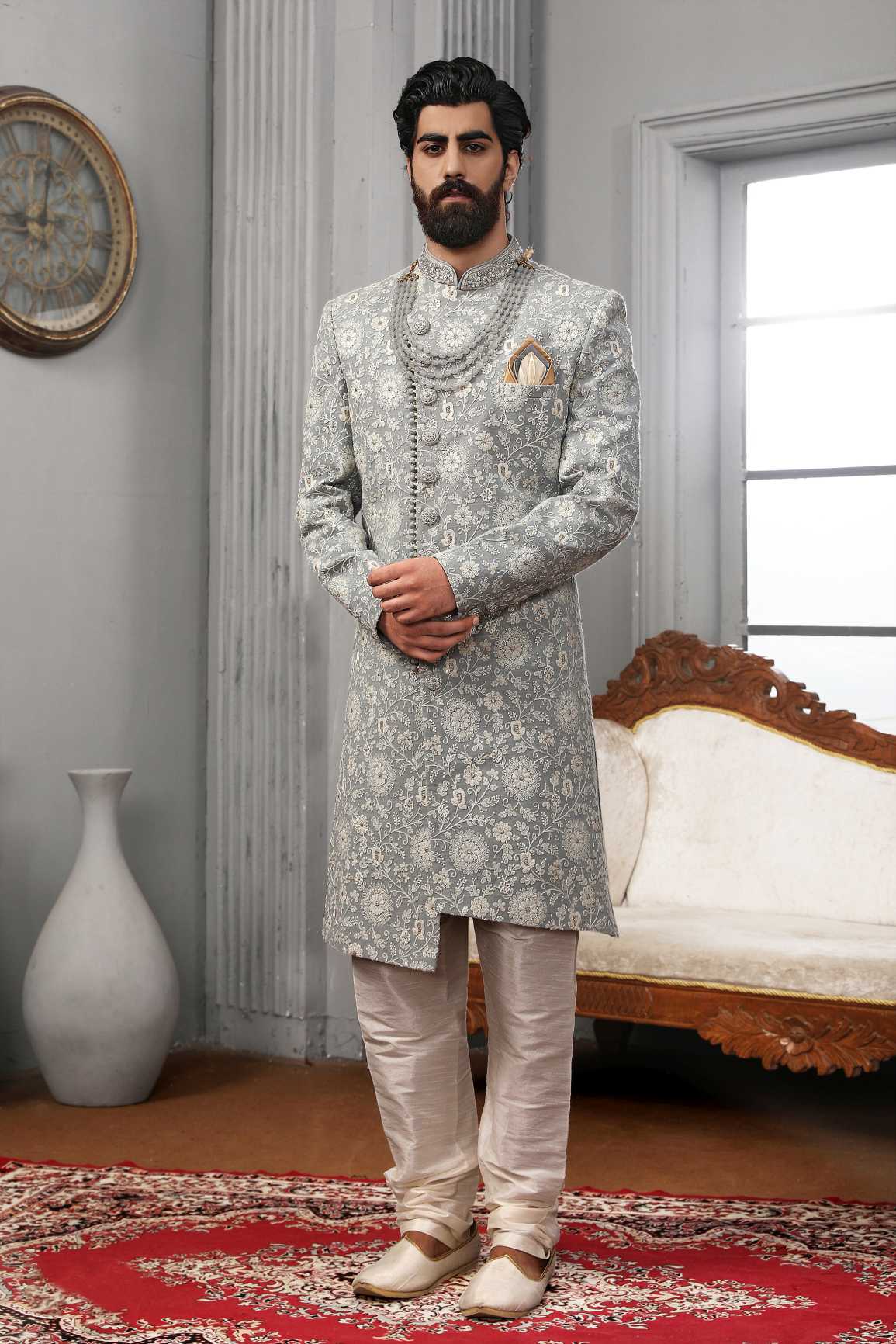 Latest Jodhpuri Design Traditional Sherwani
