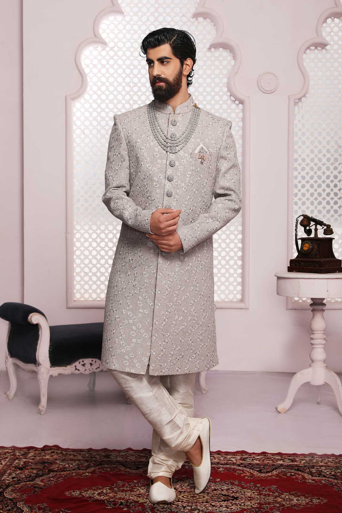 Latest Jodhpuri Design Traditional Sherwani
