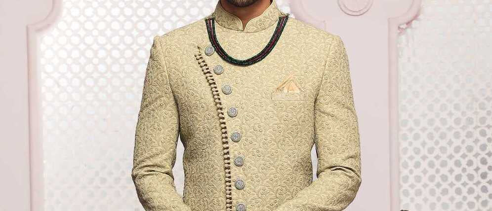 Latest Jodhpuri Design Traditional Sherwani