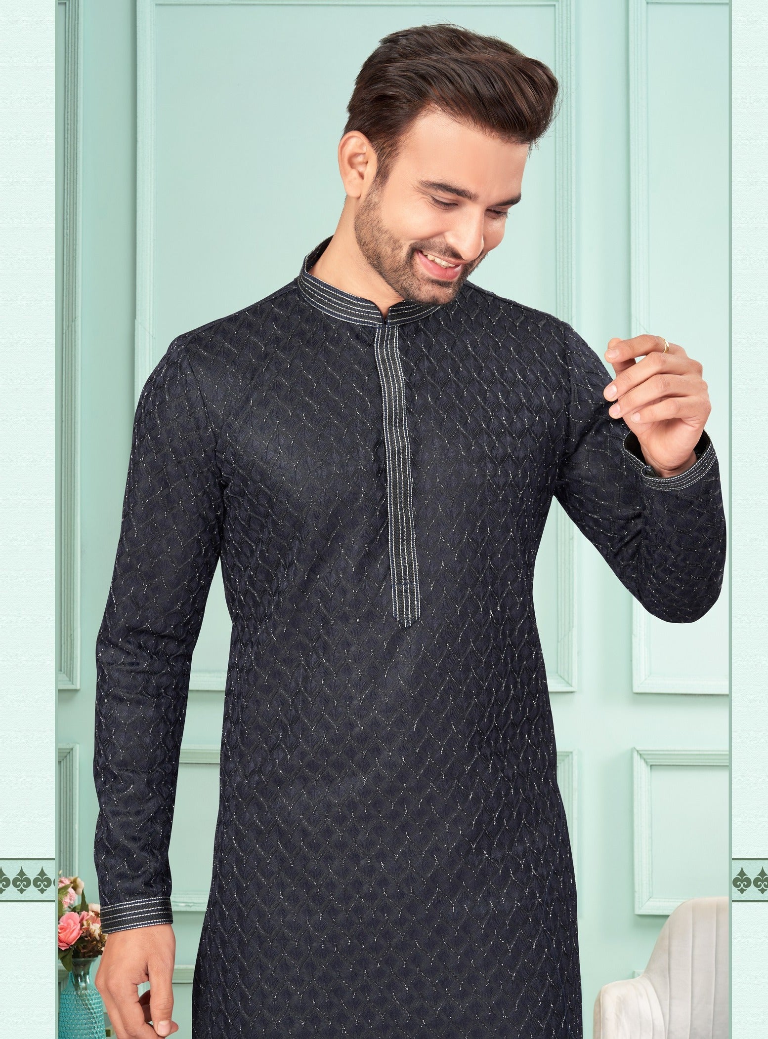 Cotton Kurta Pyjama