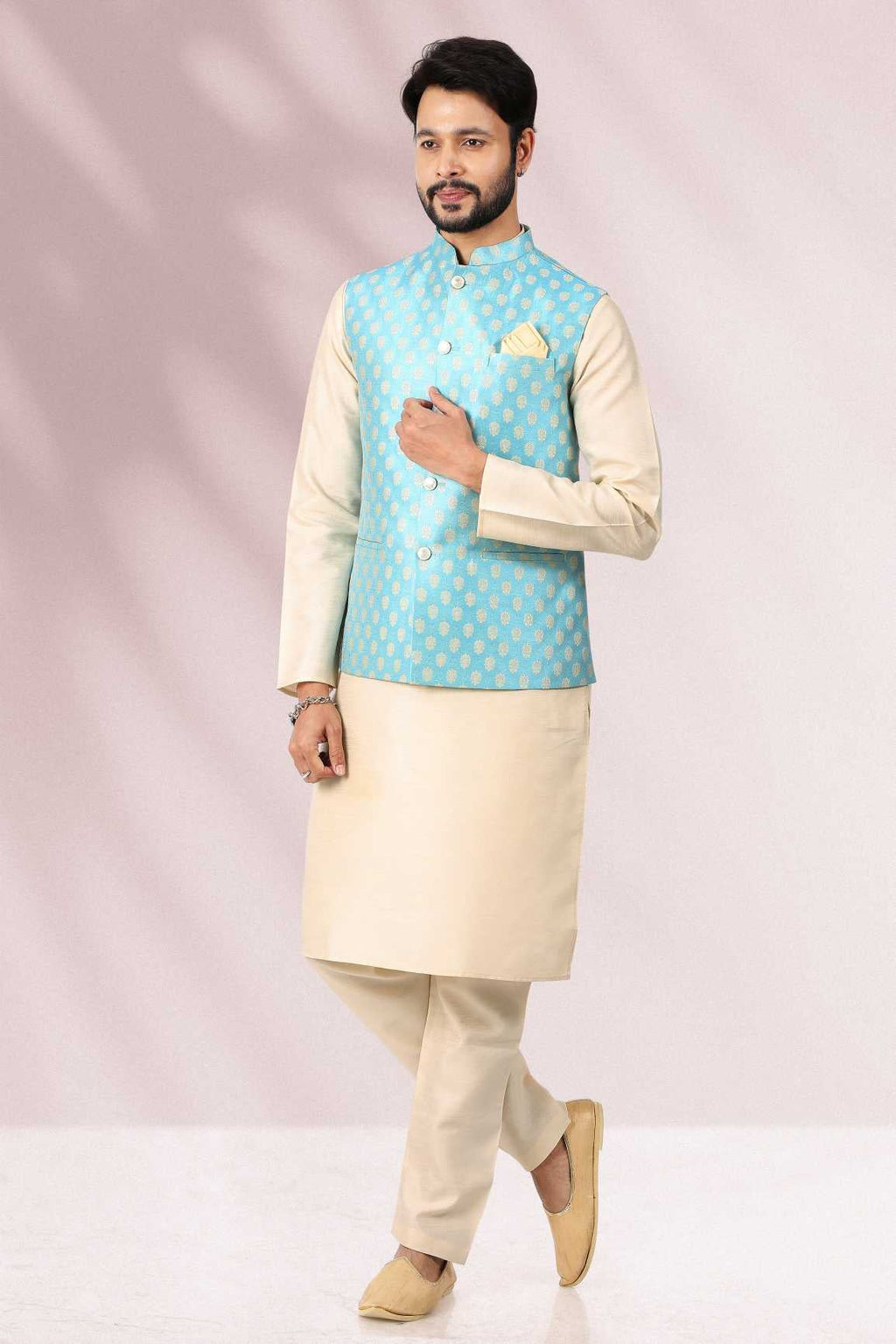 Mens Latest Traditional Kurta Pyjama