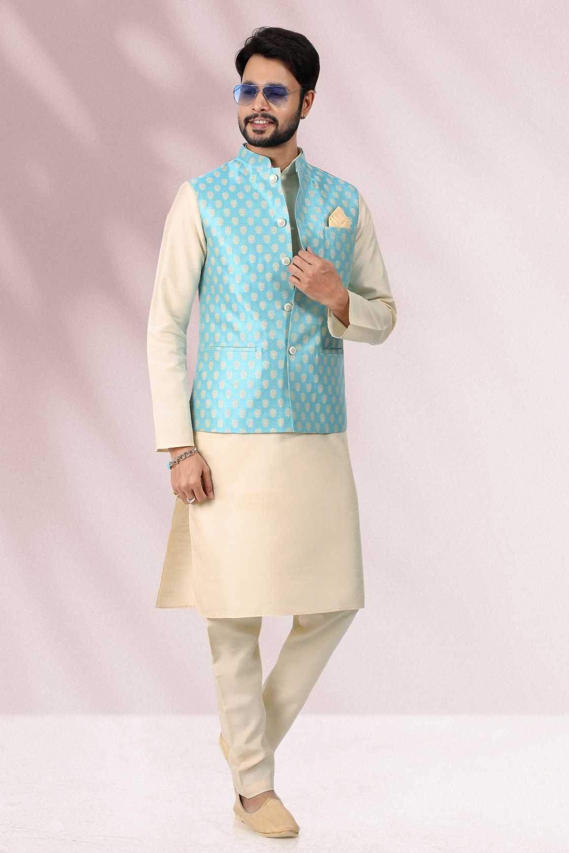 Mens Latest Traditional Kurta Pyjama