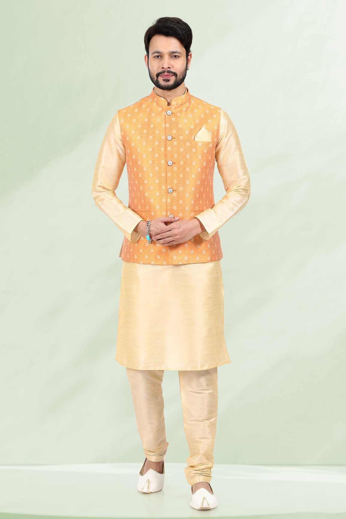 Mens Latest Traditional Kurta Pyjama