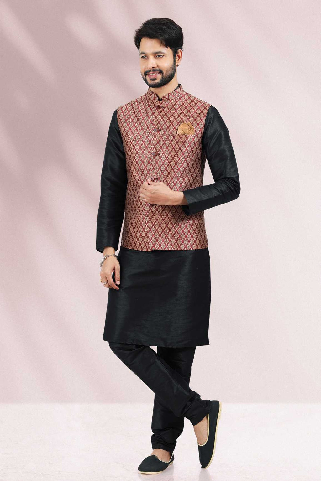 Mens Latest Traditional Kurta Pyjama