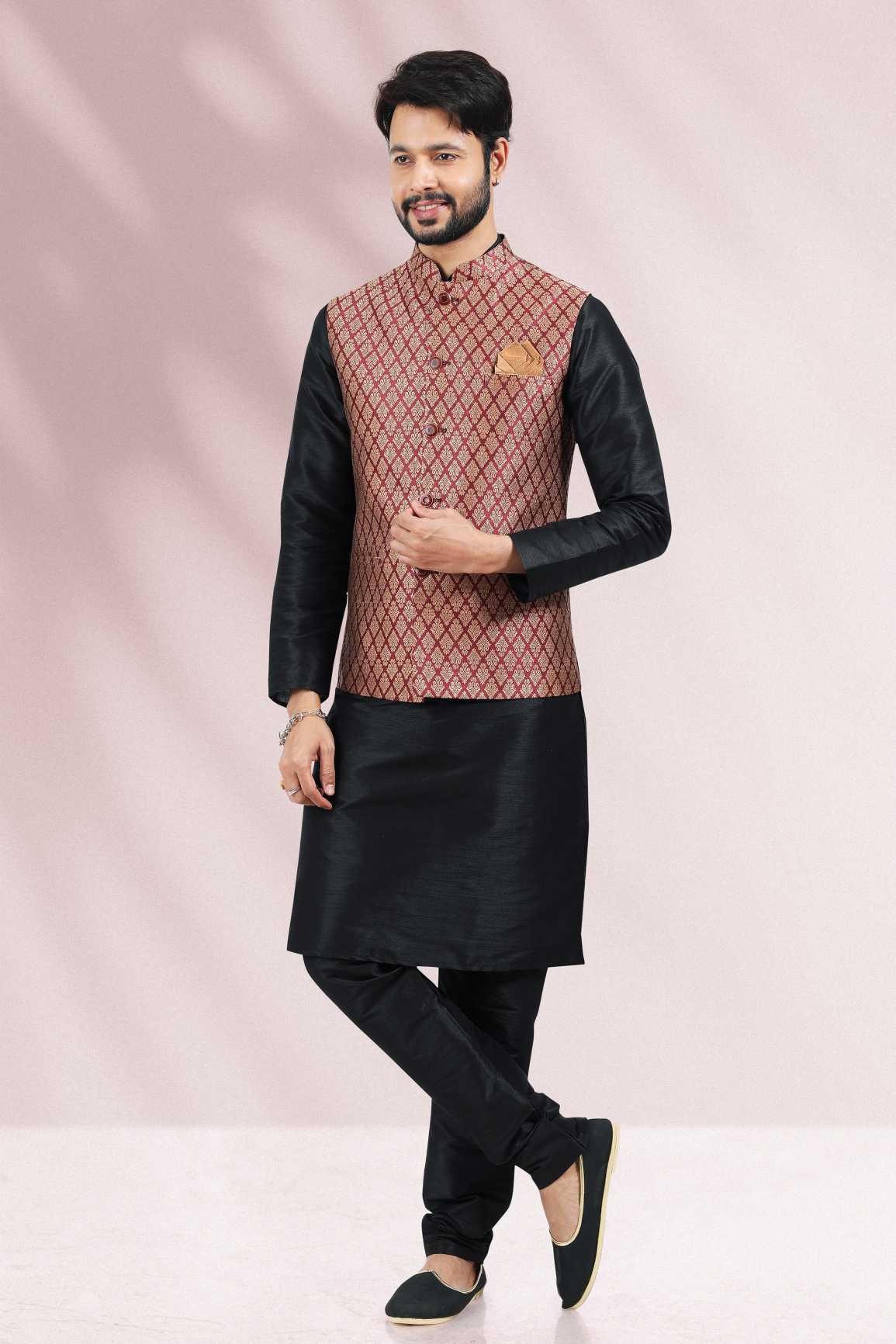 Mens Latest Traditional Kurta Pyjama