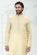 Traditional Linen Cotton kurta Pyjama