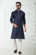 Traditional Linen Cotton kurta Pyjama