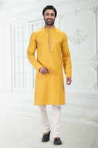 Traditional Linen Cotton kurta Pyjama