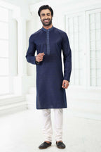 Traditional Linen Cotton kurta Pyjama