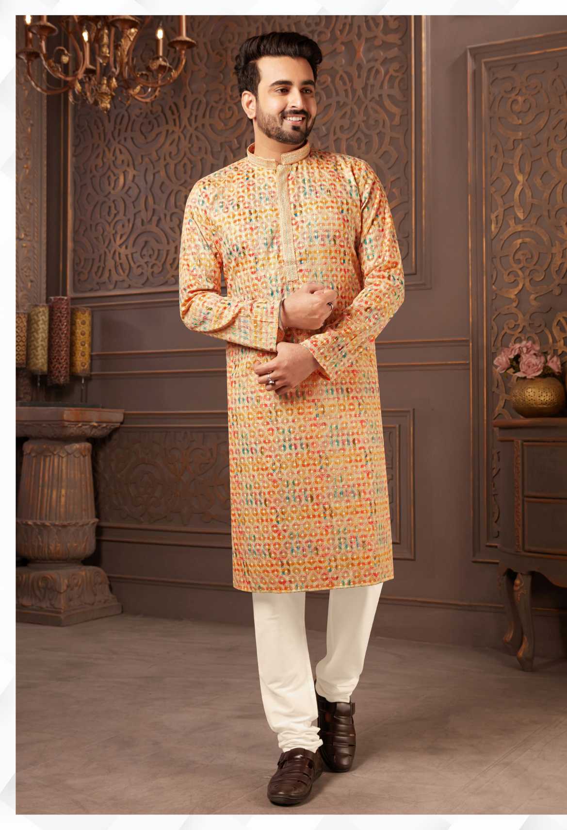 Latest Indo-westren Traditioanl and Wedding Kurta Pyjama