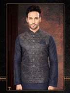 Traditional Kurta Pyjama With Jacket