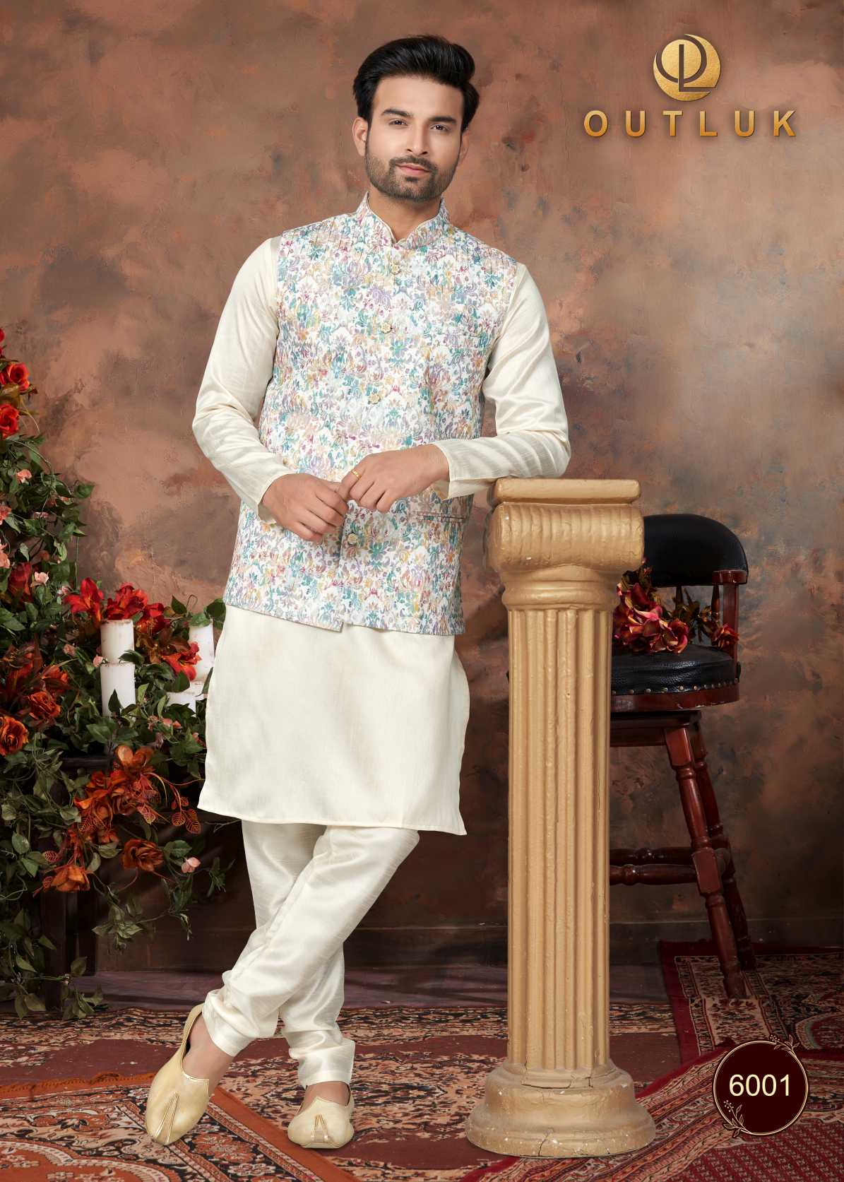 Kurta Payjama With Modi Jacket