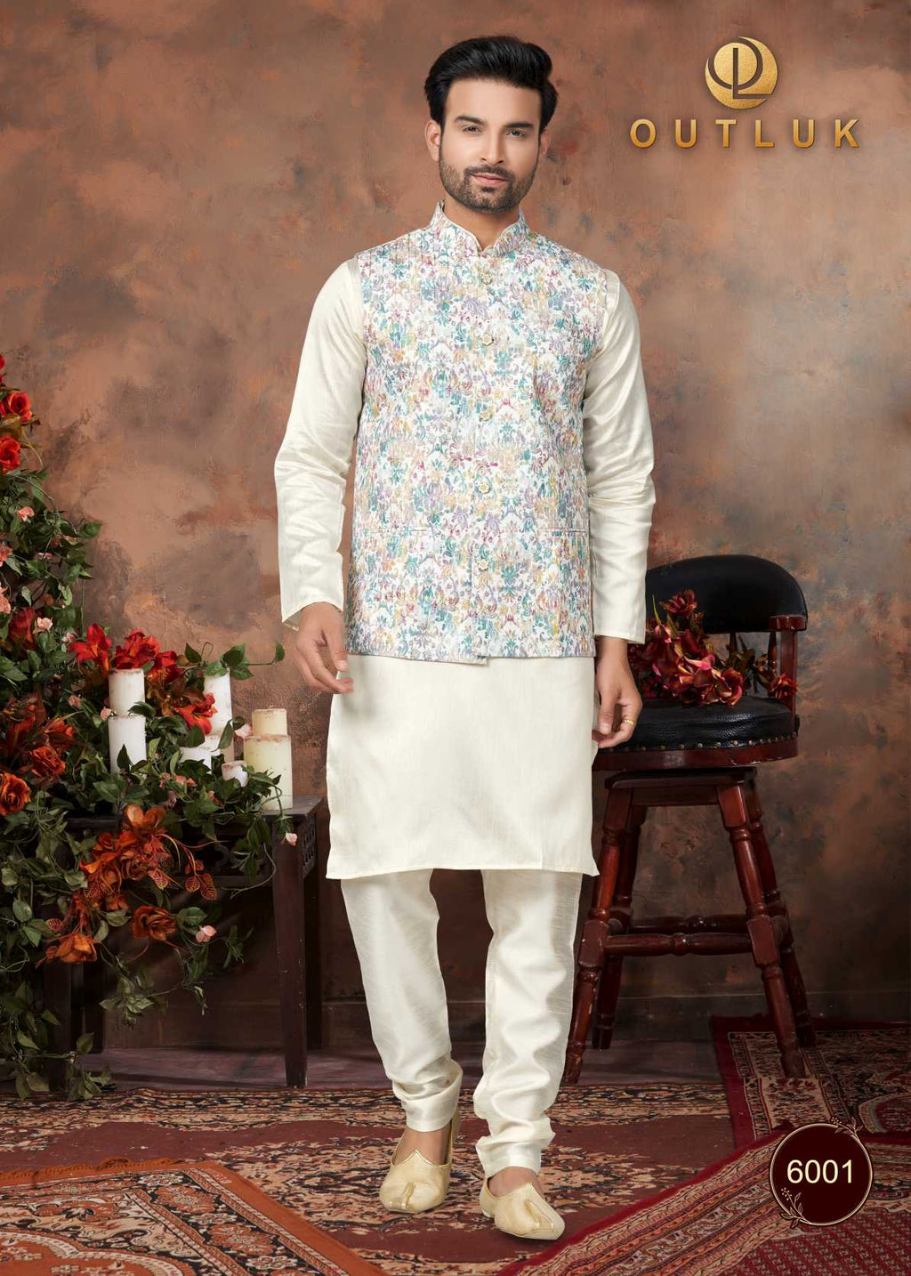 Kurta Payjama With Modi Jacket