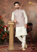 Kurta Payjama With Modi Jacket
