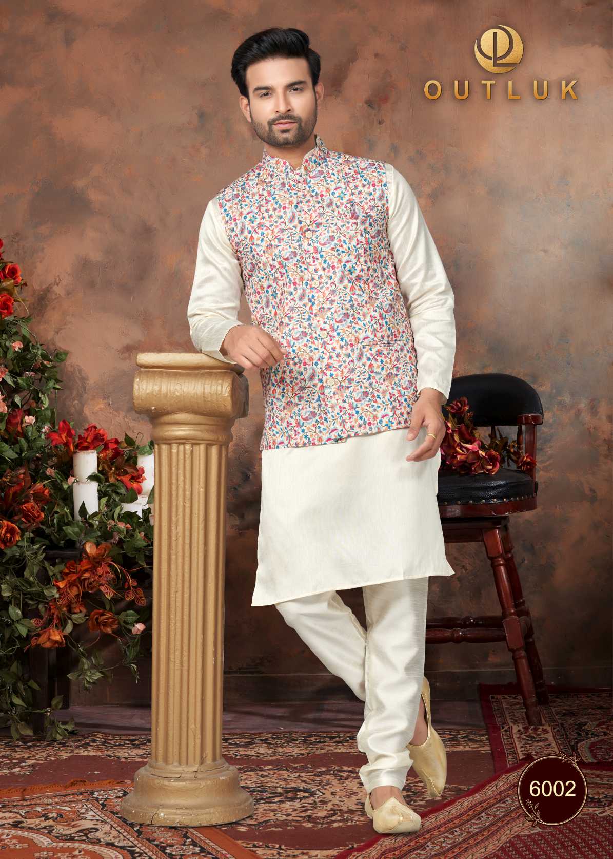 Kurta Payjama With Modi Jacket
